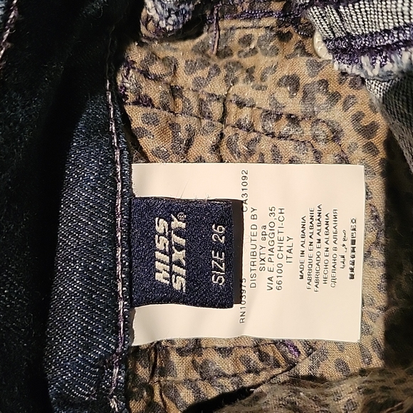 Miss Sixty Colette slim straight Jeans size 26 - Picture 7 of 7